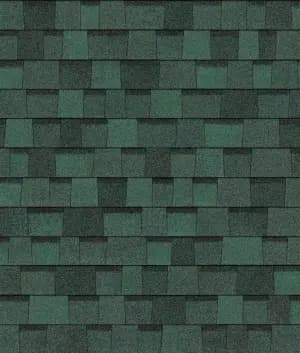 Chateau Green shingle swatch