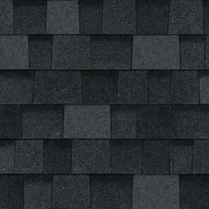Onyx Black shingle swatch