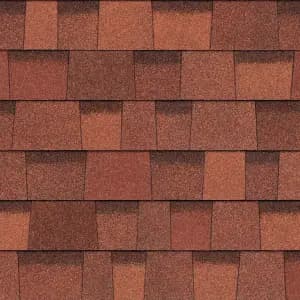Terra Cotta shingle swatch