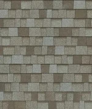 Cliffside Gray shingle swatch