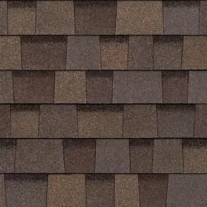 Teak shingle swatch