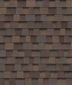 Teak shingle swatch