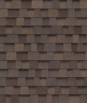 Teak shingle swatch